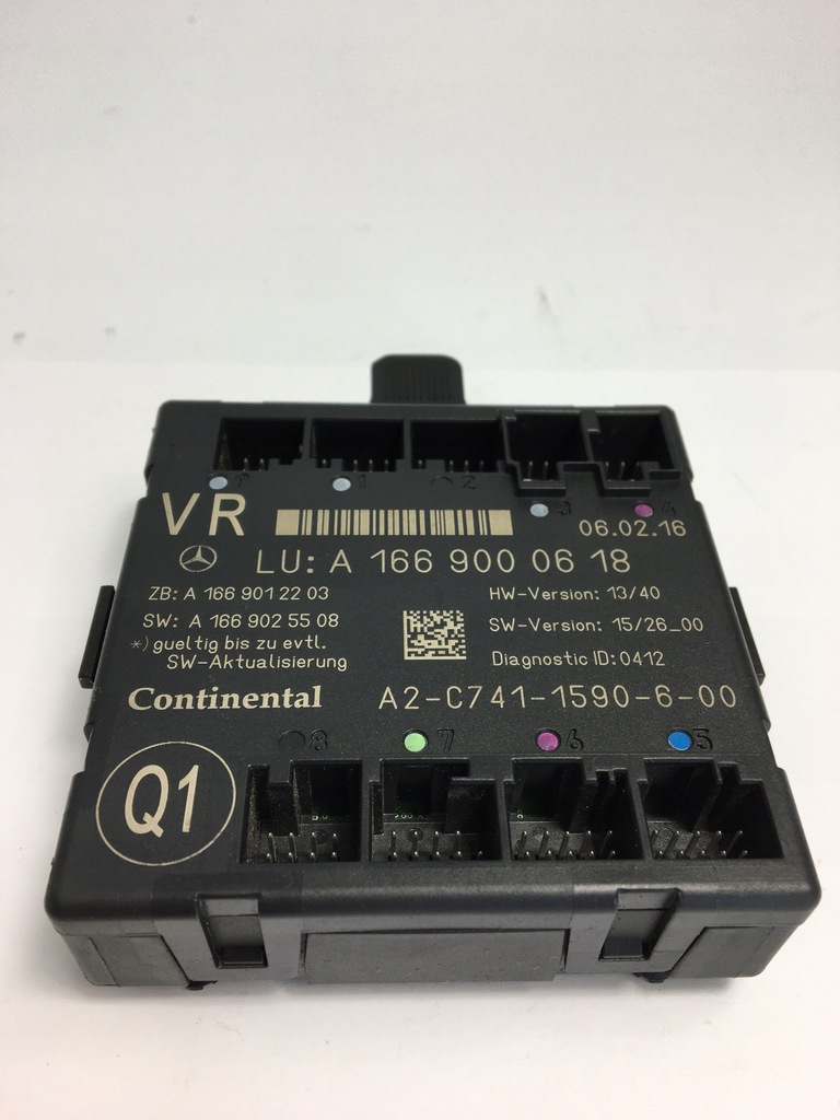 фото №6, Модуль блок керування двері mercedes w166 gl 1669000618