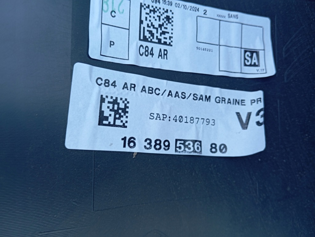 фото №9, Бампер задняя задний citroen c5 aircross 9825352680 новый оригинал