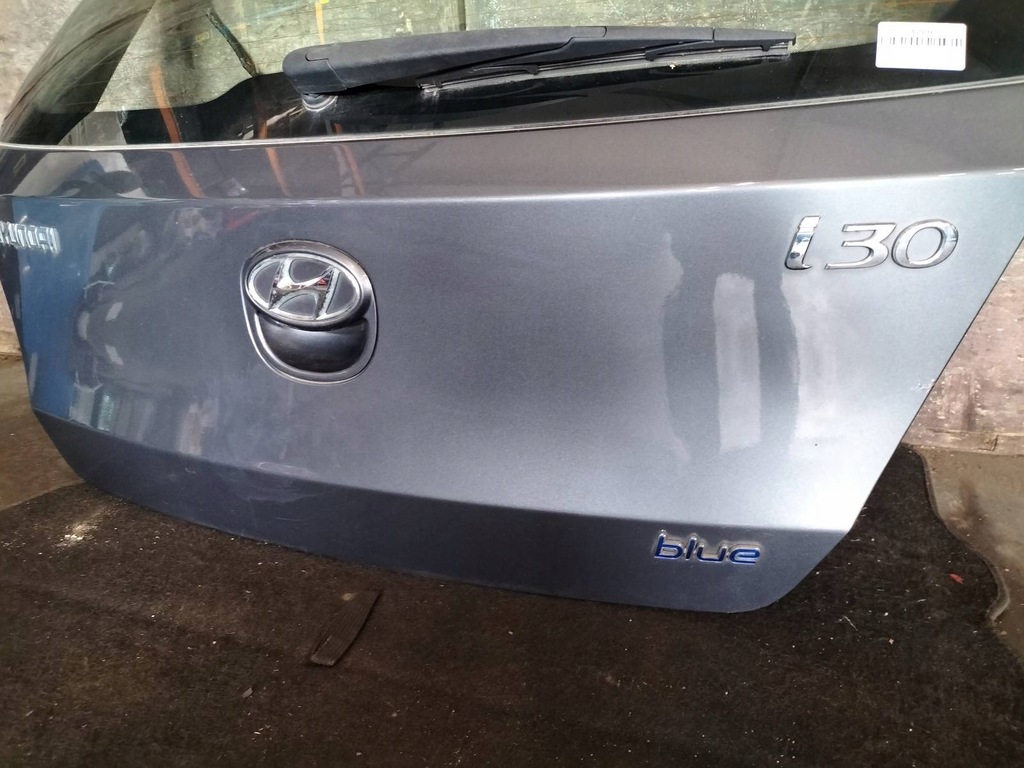 фото №14, Kompletny задня кришка багажника багажника бампер задня лампи hyundai i30 i hb 5d 9a