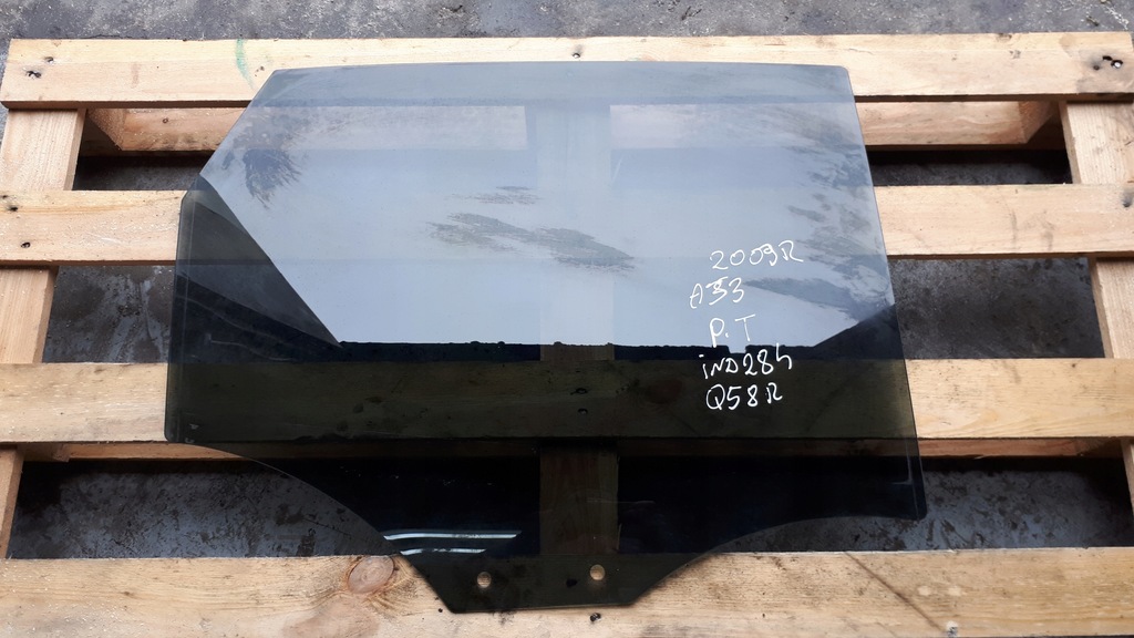 фото №1, Q5 8r стекло правая дверь правый задняя as3 09r