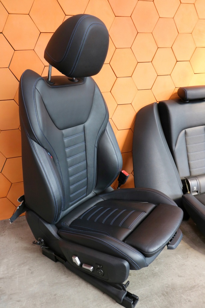 фото №9, Bmw g20 салон сиденья заднее сиденье обшивки туннель m-pakiet кожа память harman