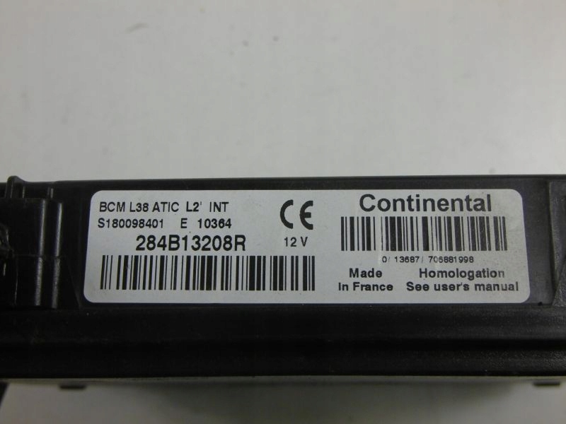 фото №9, Renault fluence модуль bcm 284b13208r 284b13208r