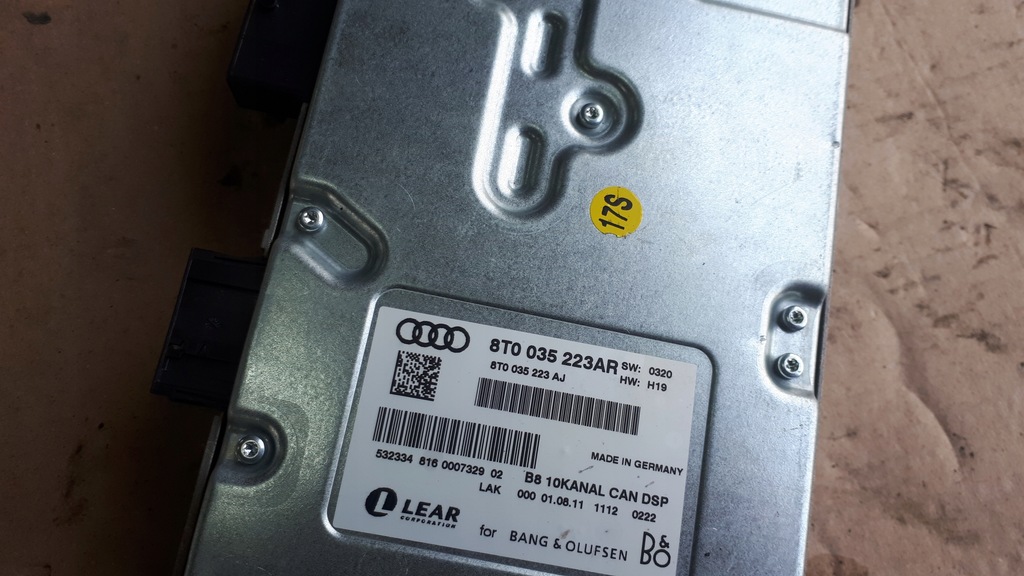 фото №6, A4 b8 усилитель радио bang&olufsen a5 s4 s5