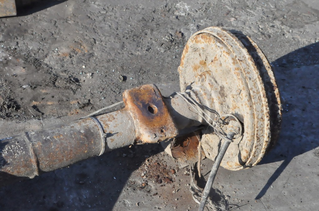 Mitsubish l200 1 1993-1996 2.5td 87km мост задний балка подвеска 306tys Киев