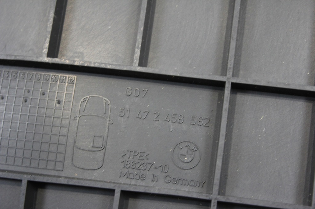 фото №5, Nowe оригинальный номер коврики allweather задняя bmw g07 x7