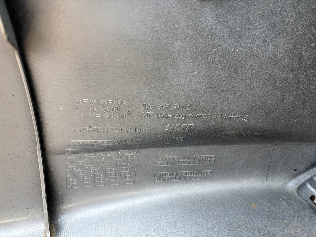 фото №14, Бампер задний задняя audi a5 b9 s-line 8w6 8w6807511c