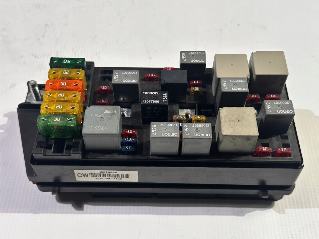 фото №7, Коробка предохранителей предохранители chevrolet corvette c5