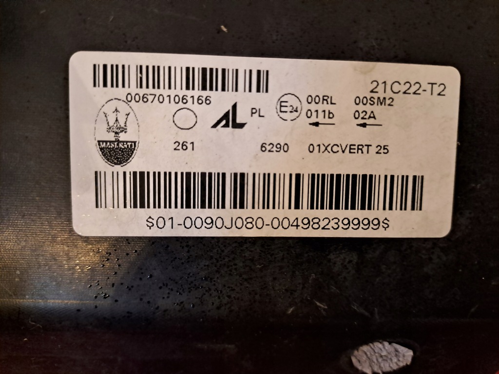 фото №6, Maserati ghibli m157 lift лампа правая перед