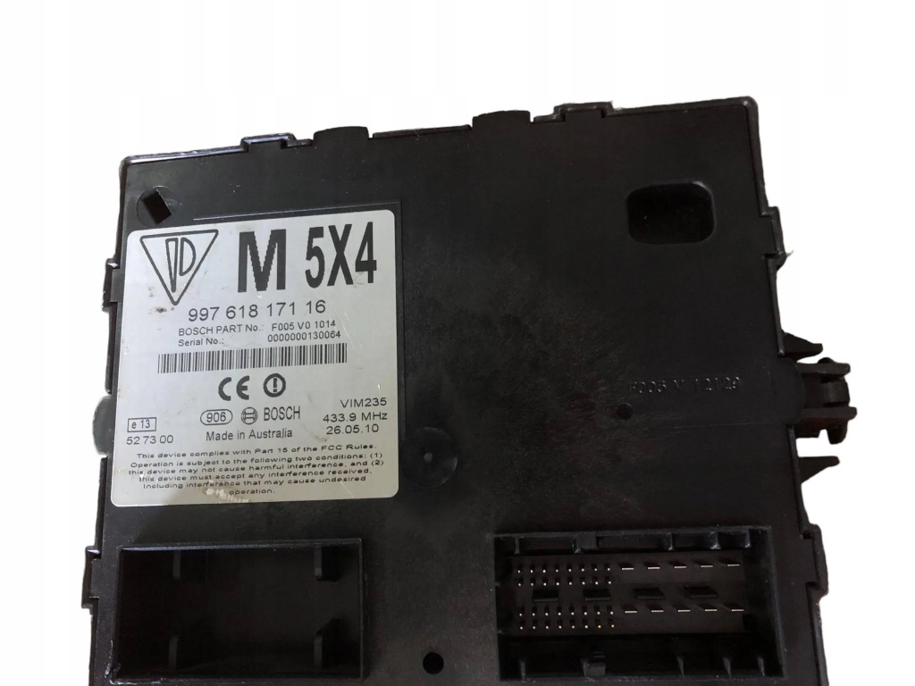 фото №1, Porsche cayenne модуль комфорта 997618171