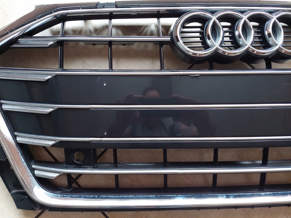 фото №10, Решітка радіатора - решітка радіатора - audi a4 b9 - lift - 8w0