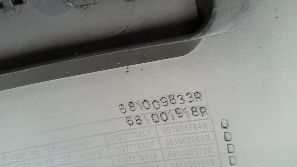 фото №7, Dacia logan ii sandero ii lift панель приладів консоль