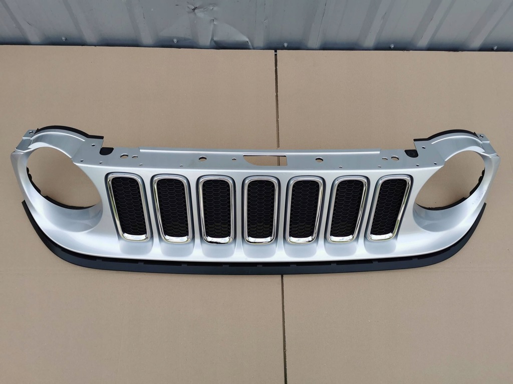 фото №11, Jeep renegade 14-18 решётка радиатора решётка радиатора бампера передний перед 735587827