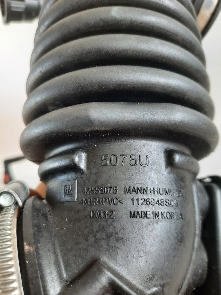 фото №4, Впуск труба wąż шланг повітря opel karl 1.0