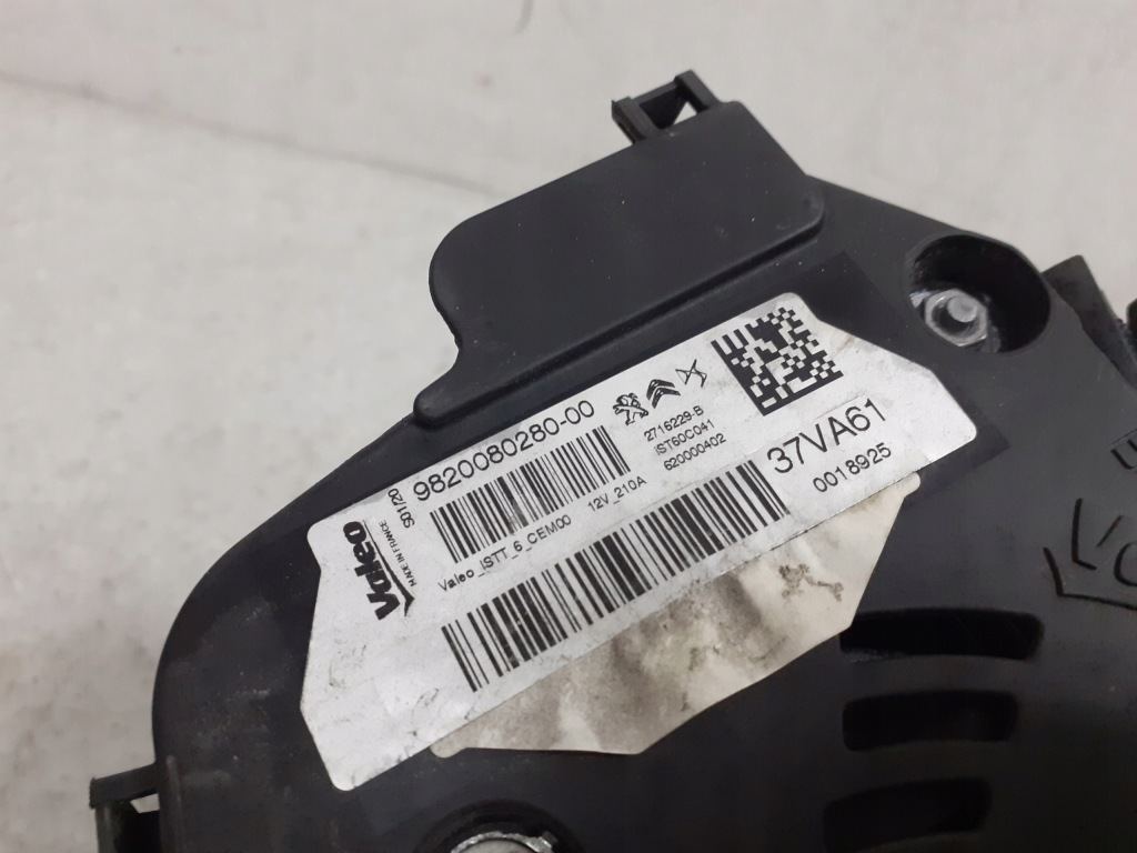 Opel grandland x 2017 3008 2 508 1.6 thp hybrid4 генератор 9820080280 Недорого