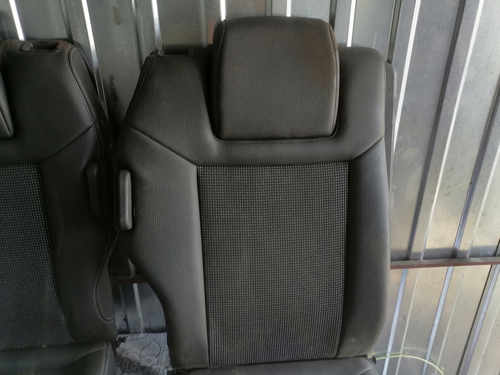 фото №5, Opel zafira b левый сиденье заднее сиденье задняя кожа