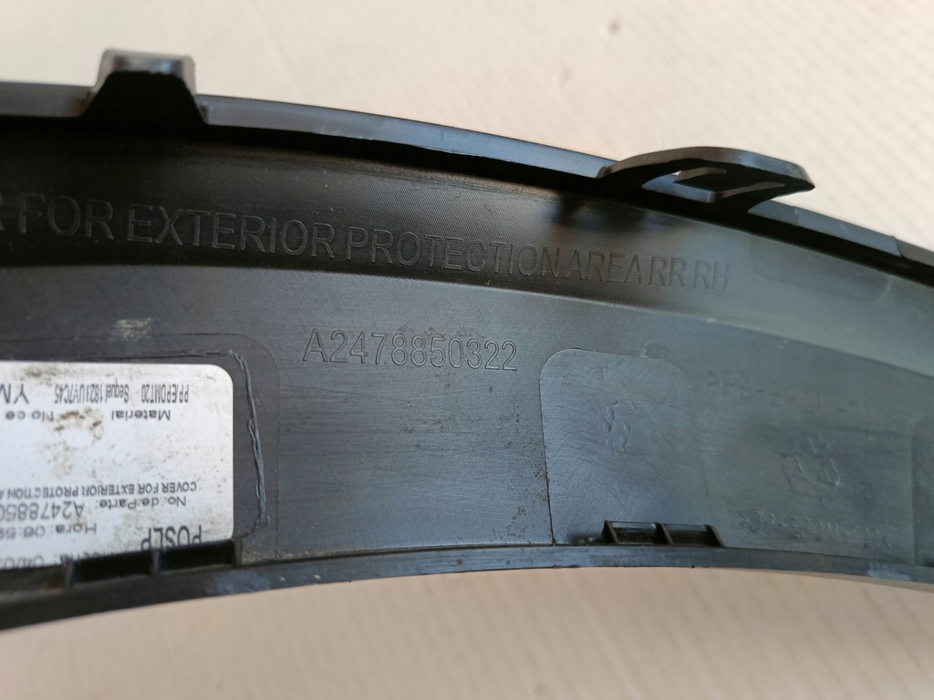 фото №9, Молдинг na крыло a2478850322 mercedes glb x247
