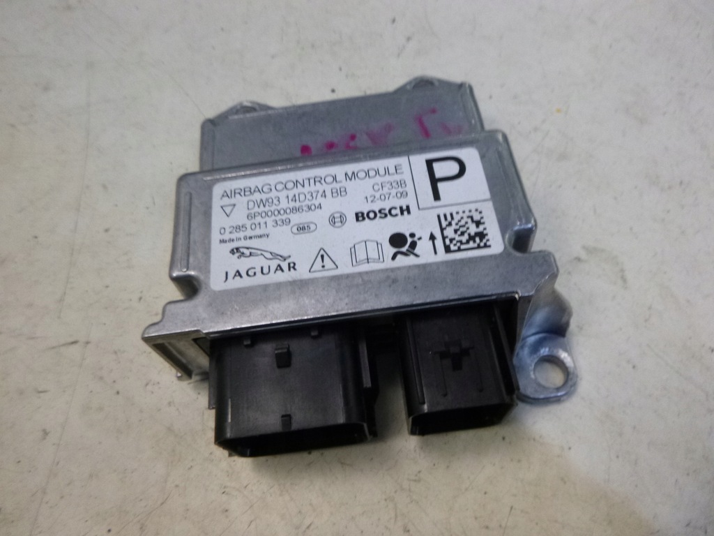 фото №13, Jaguar xj x351 подушка водія пасажира натягувач