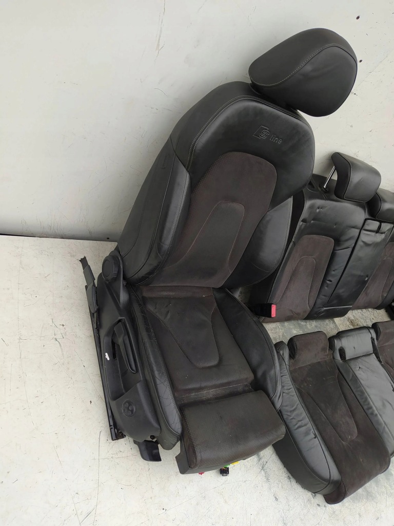 фото №13, Audi a4 b8 8k kombi sline s-line сидіння заднє сидіння