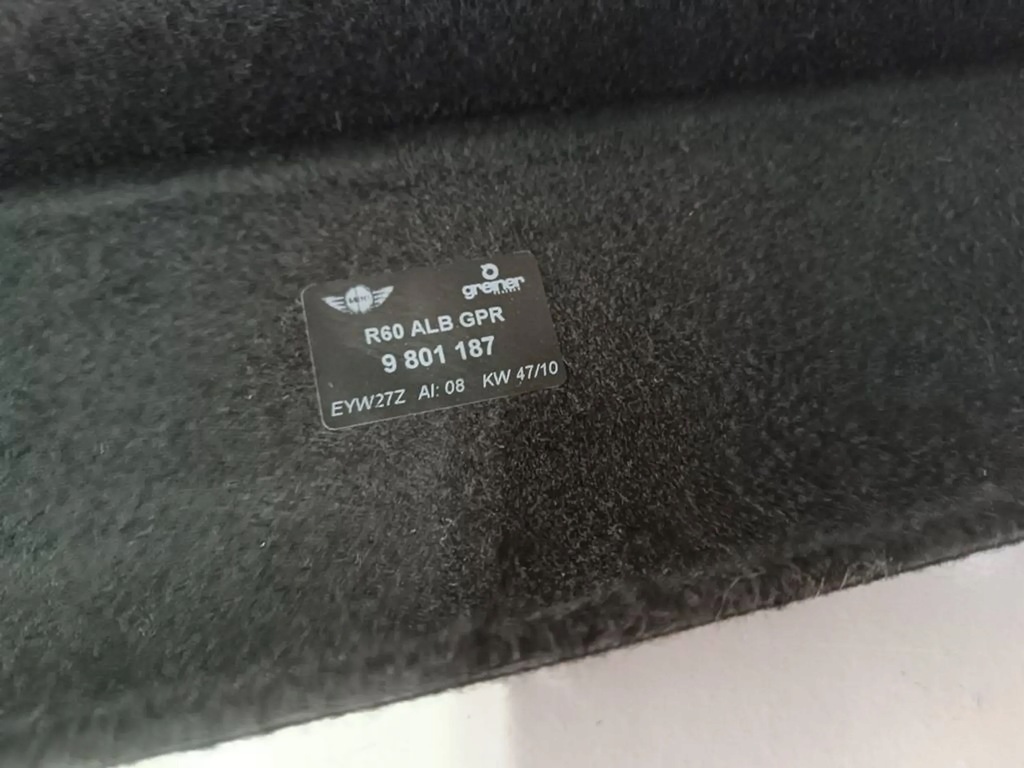 фото №5, Mini cooper countryman r60 11r полиця багажника