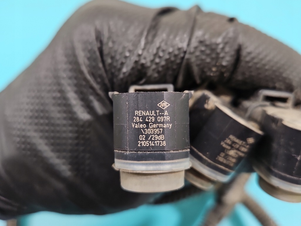 фото №6, Датчик парковки pdc renault captur i 284429097r 240153191r чёрный tegne