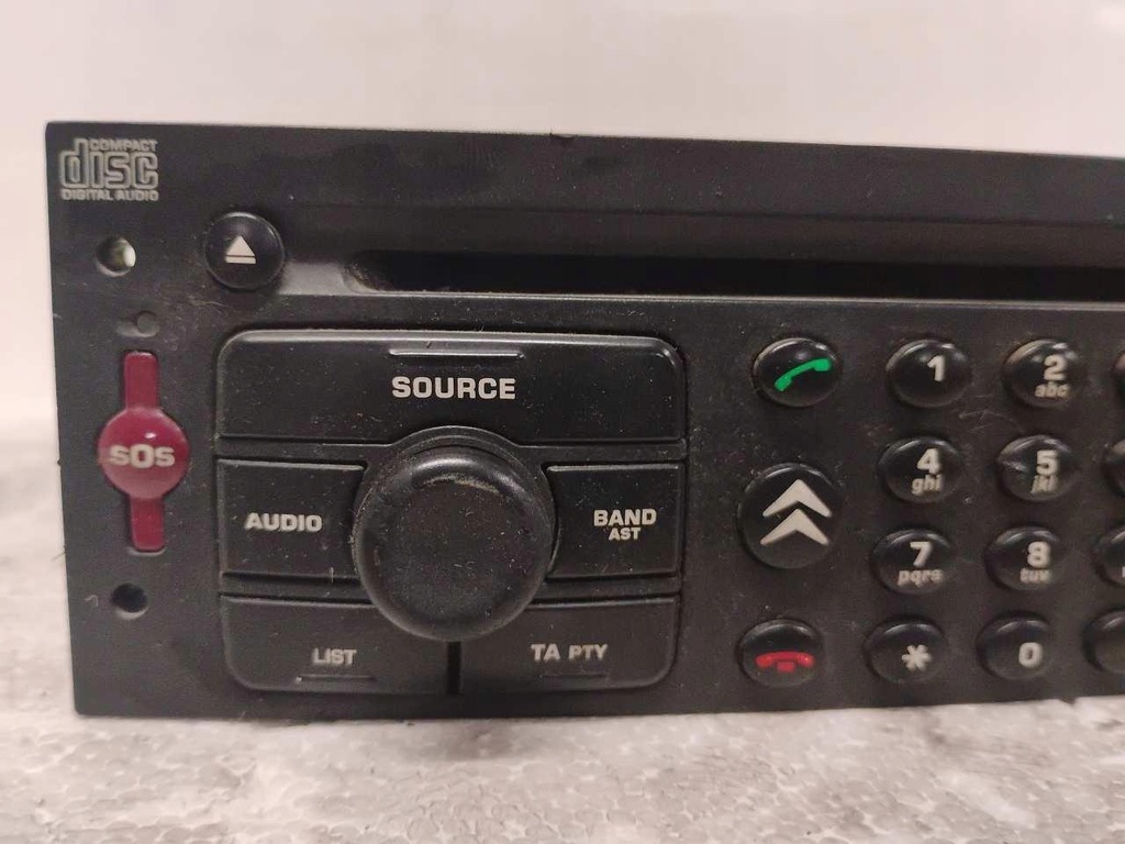 фото №2, Радіо cd citroen c4 96565706xt