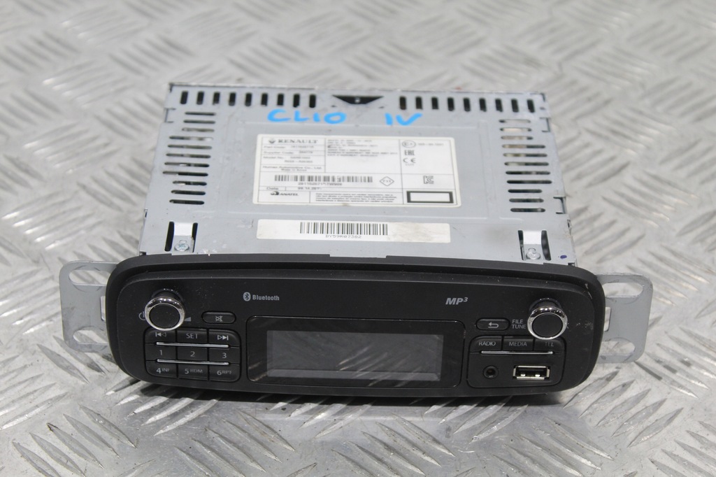 фото №1, Радио mp3 clio iv 281152571r