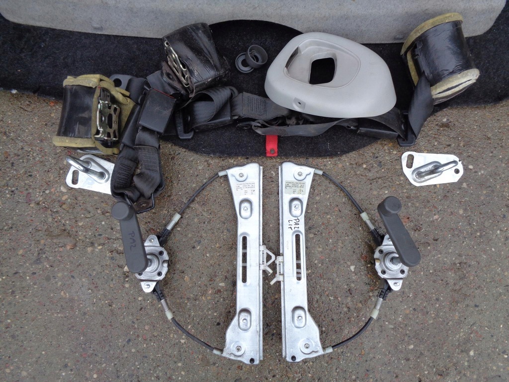 фото №11, Переробка фургон заднє сидіння ремені полиця fiat panda 2 ii