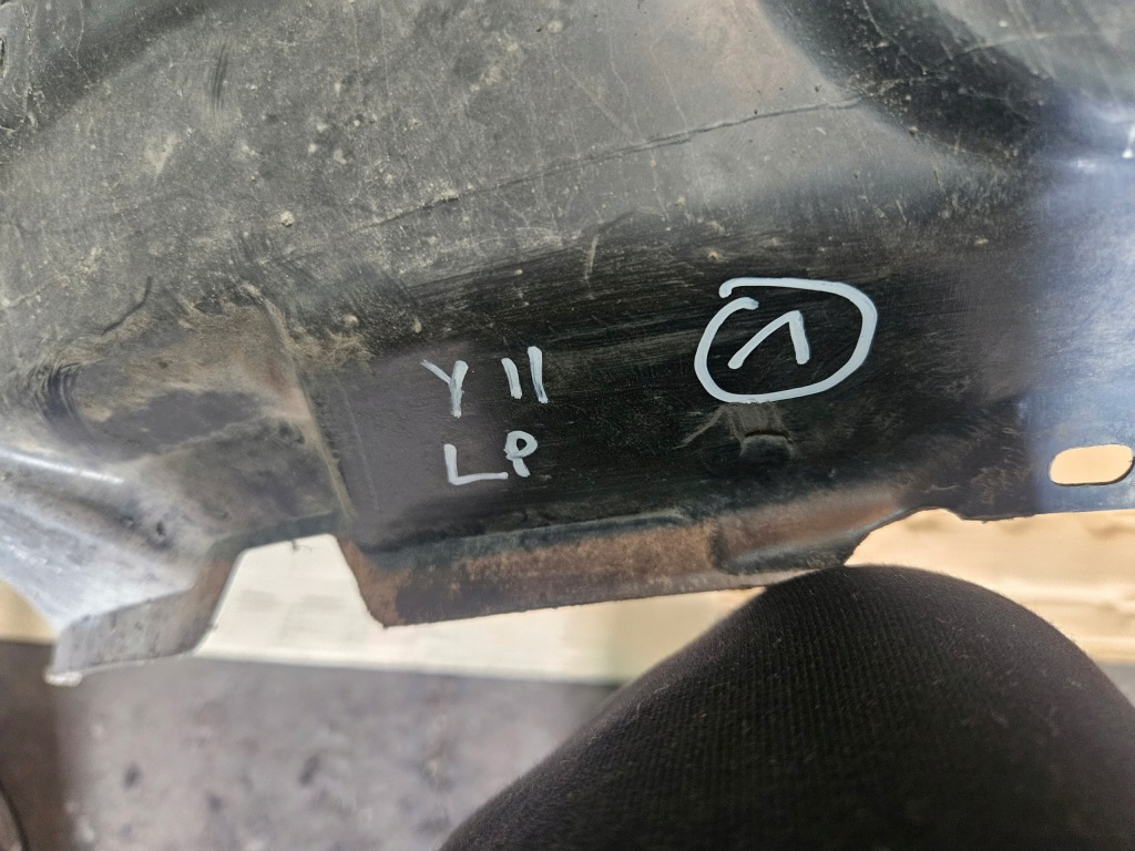 фото №5, Toyota yaris ii 06-11 подкрылок левый перед