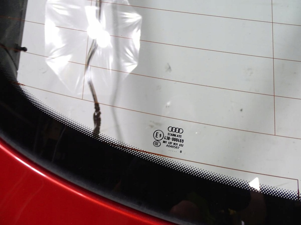 фото №6, Кришка багажника задня + скло + лампи + стоп audi tt 8j0 lift fl 2010-2013 комплектна