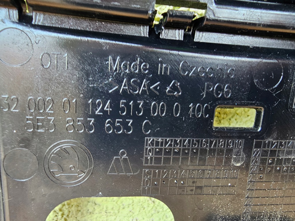 фото №15, Бампер skoda octavia 4 iv rs vrs решётка радиатора передний lift 5e3853653c idealny