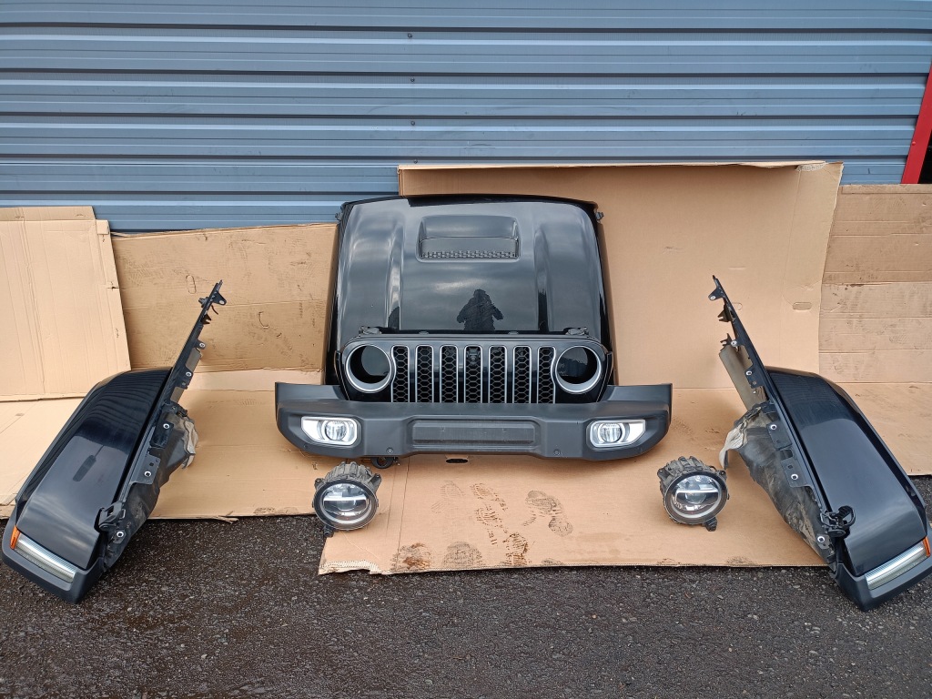 фото №1, Капот крила лампи pas радіатор перед jeep gladiator jt 18-