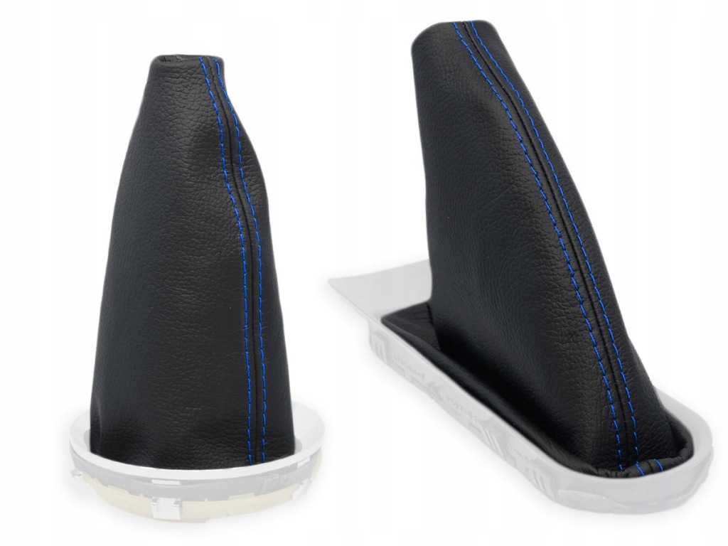 Купити Mini cooper r56 комплект чохли важеля чорна шкіра нитки granatowe