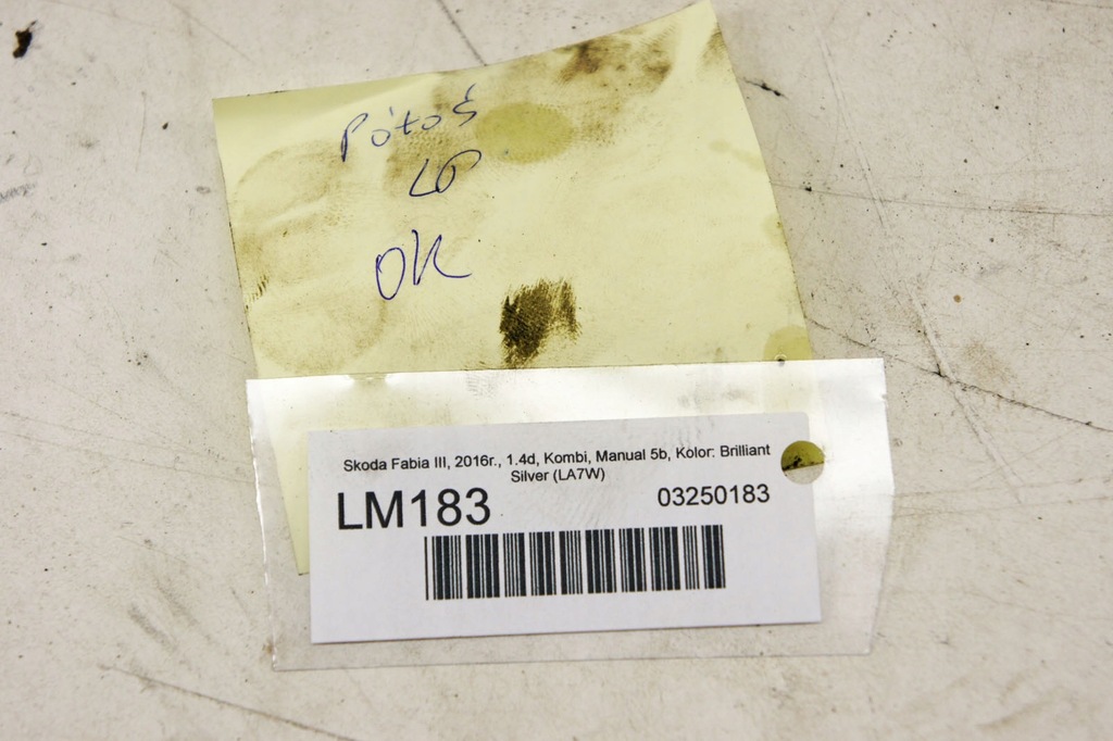 фото №5, Lm183 skoda fabia iii 1.4d привідний вал лівий перед