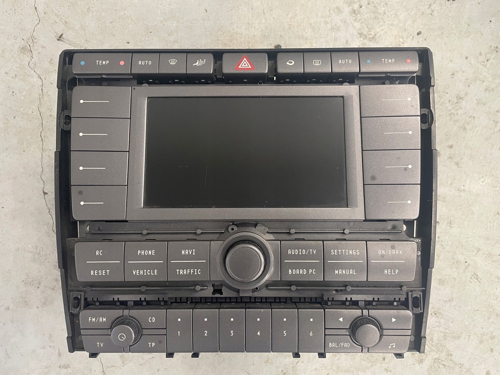 фото №1, Volkswagen phaeton панель обдув радио навигация navi 3d0035007ba