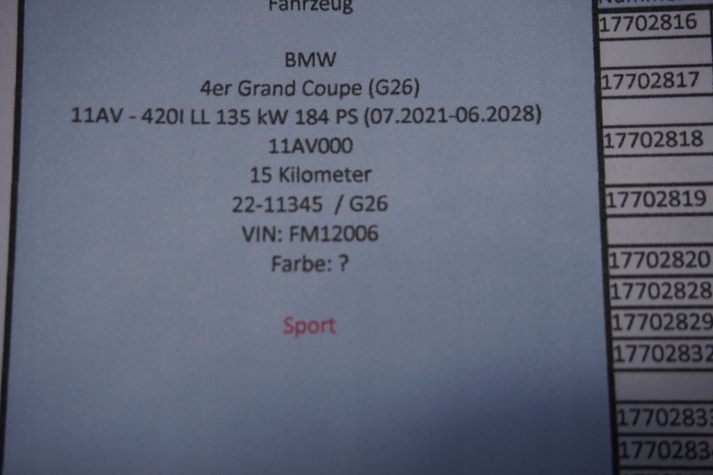 фото №9, Обшивки дверь bmw i4 g26 кожа led 15km.