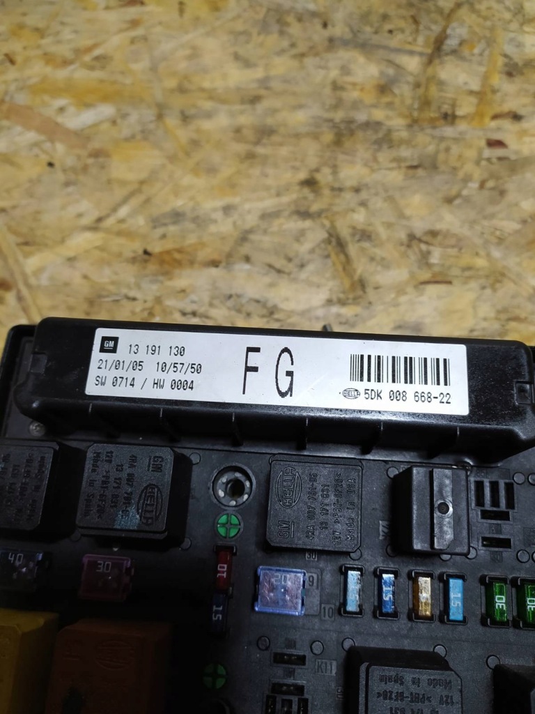 Модуль bsi opel astra h 13191130fg 5dk00866822 1.6 16v Доставка