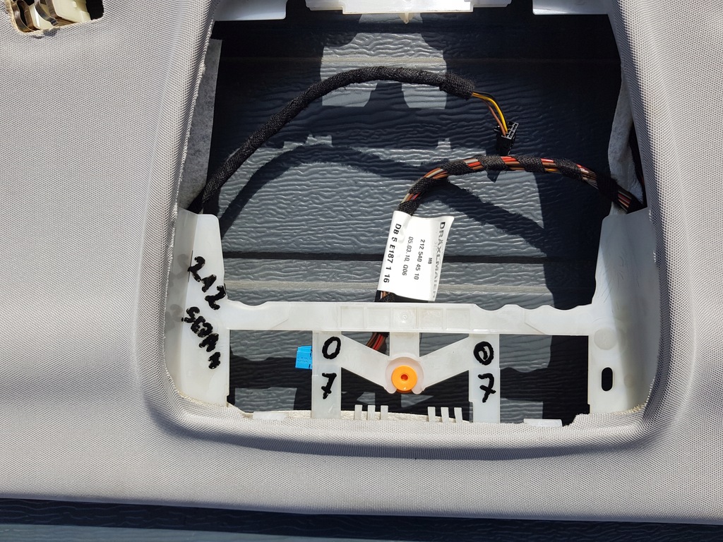 фото №7, Mercedes w212 sedan стеля стеля панорама