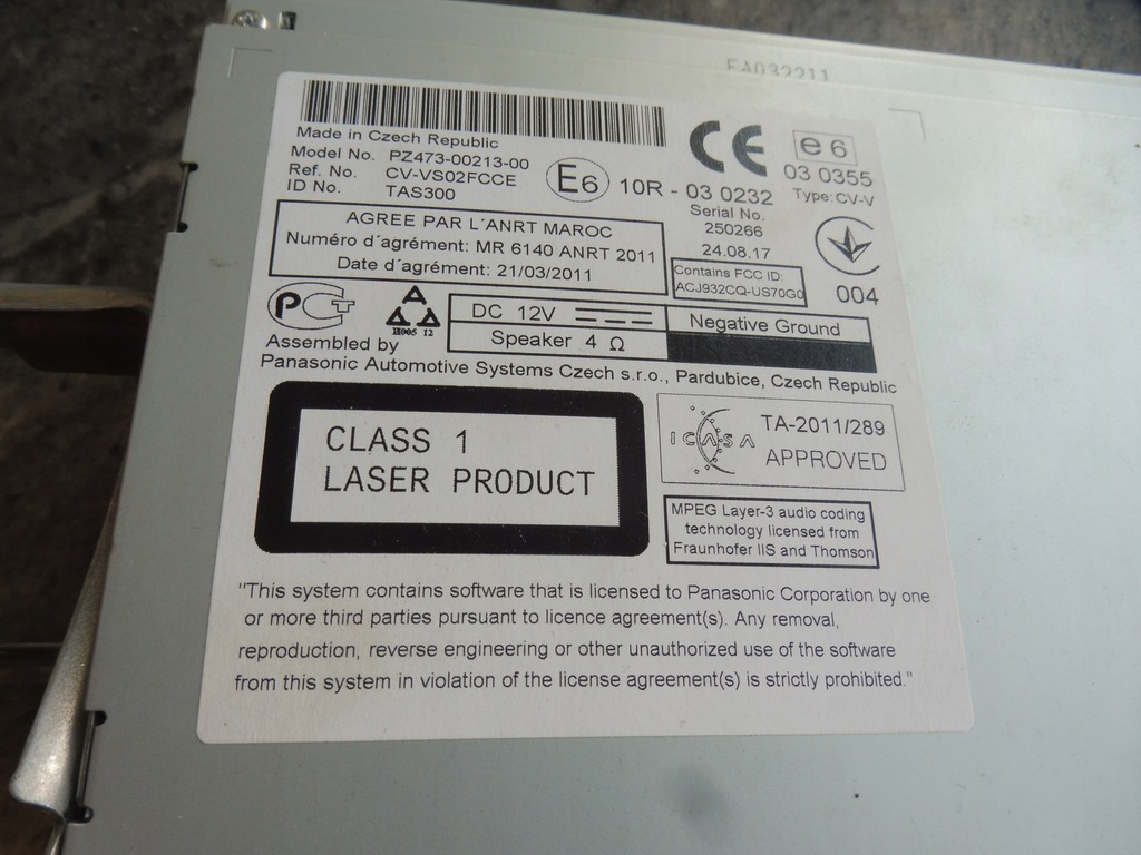 фото №9, Радио навигация камера заднего вида жгут toyota yaris iii lift 14-17r