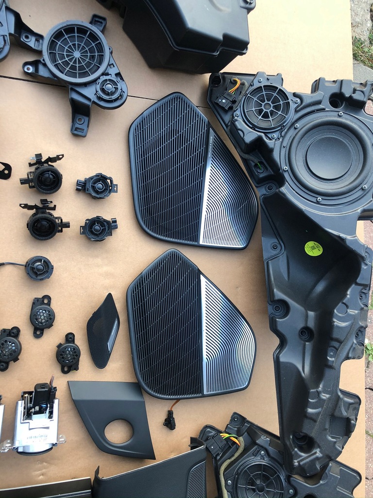 фото №6, Audi q7 sq7 4m0 4m0035466a аудіосистема покращений 3d bang olufsen монтаж