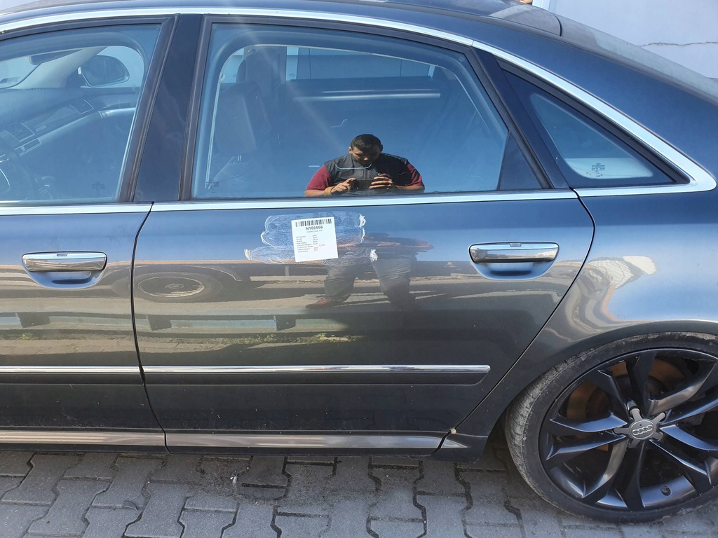 фото №1, Дверь левая задняя lz7s нет long audi s8 d3