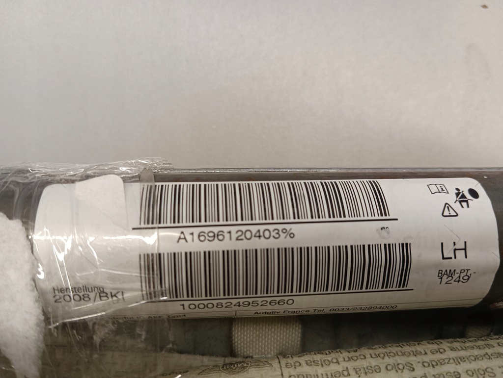 фото №3, Шторка безопасности подушка безопасности левый mini cooper ii r56 1696120403