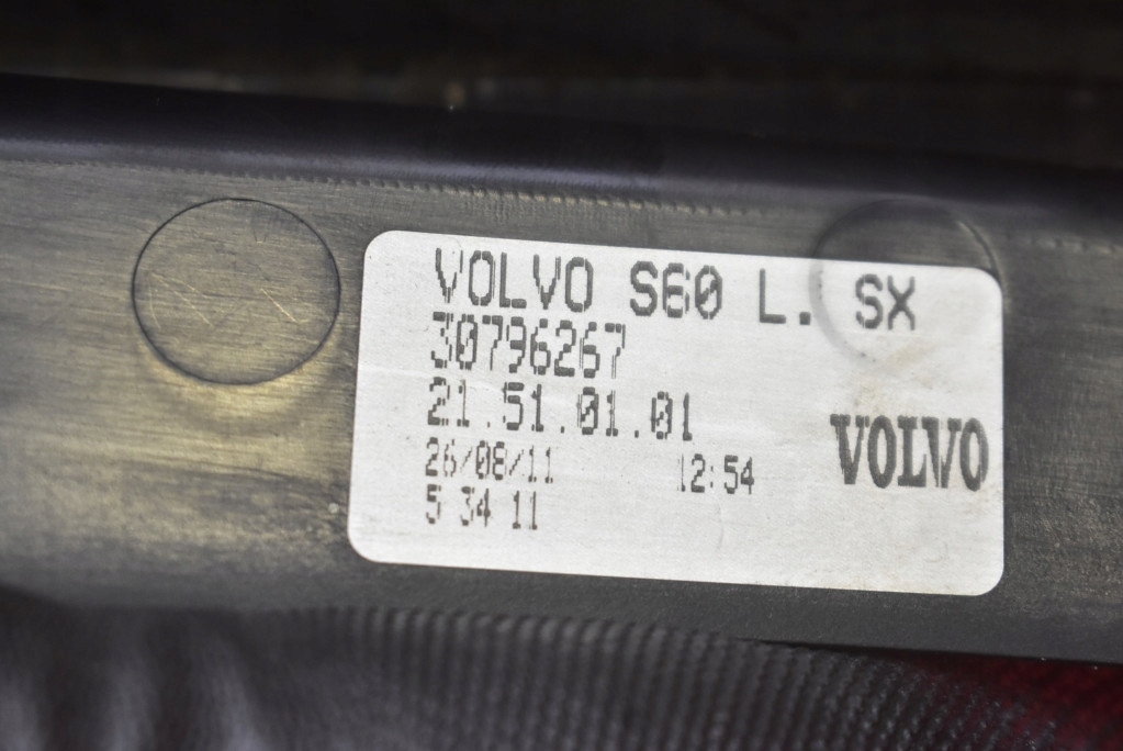 фото №8, Лампа левая задняя задняя 30796267 volvo s60 2 ii 10-13