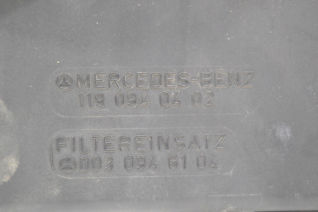 фото №14, Корпус фильтра воздуха mercedes w140 4.2 5.0 v8 1190940402