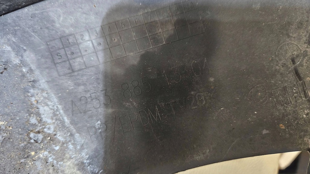 фото №13, Накладка бампера перед передняя mercedes glc x253 a2538851304