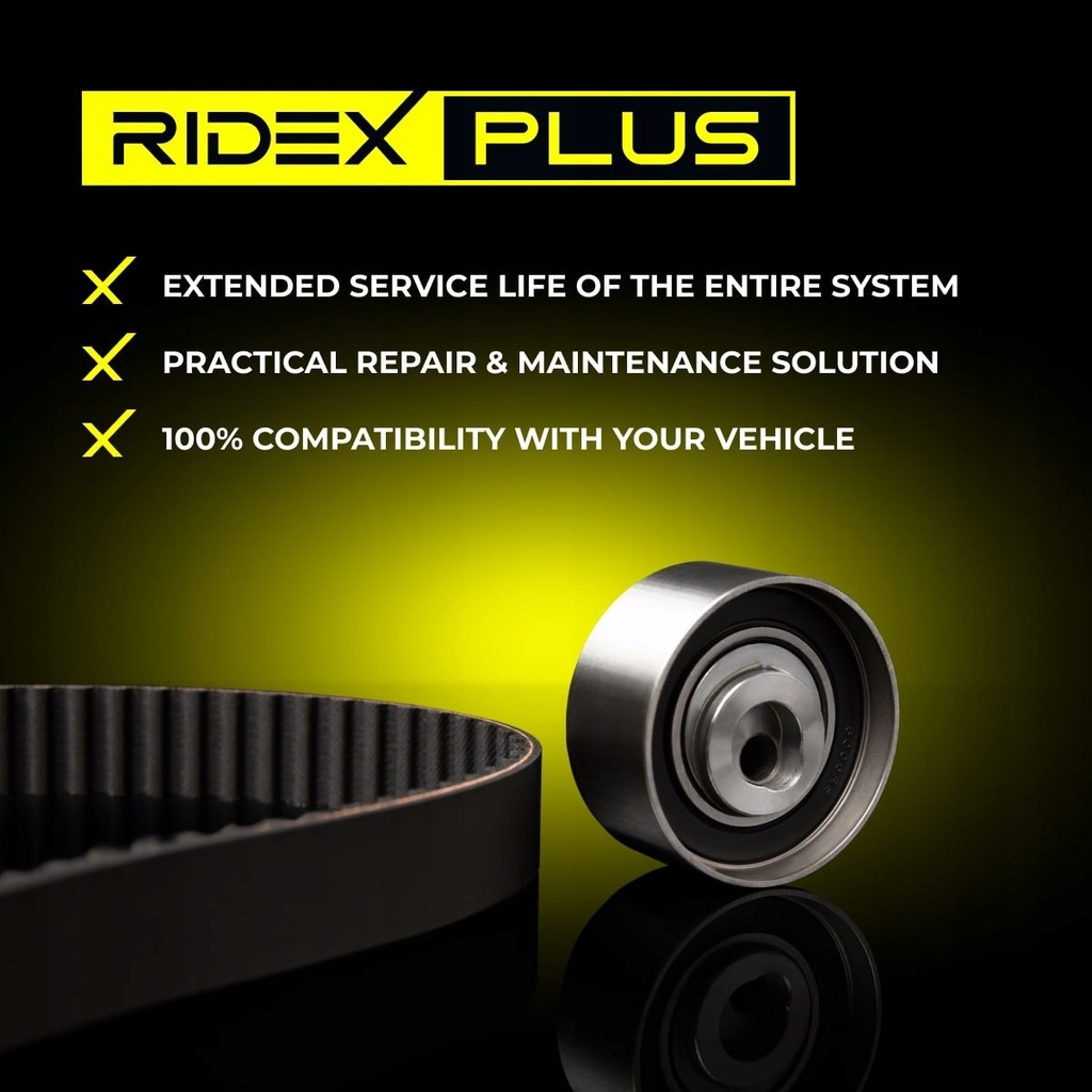 фото №8, Ridex plus 307t0072p набір ремінь розподільного валу do mitsubishi space star dga