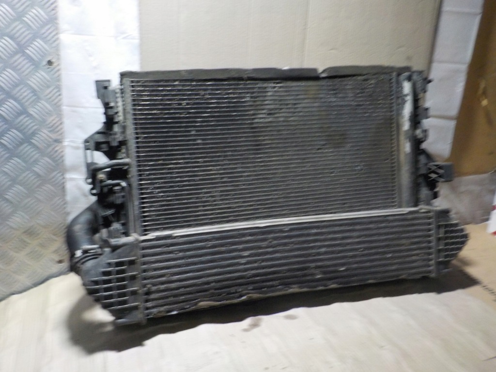 фото №1, Ford s-max 2.0 cdti 2007r. радиатор с вентилятор комплект