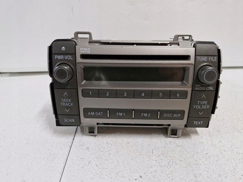 фото №1, Toyota matrix 2 ii e140 радіо програвач 86120-02710