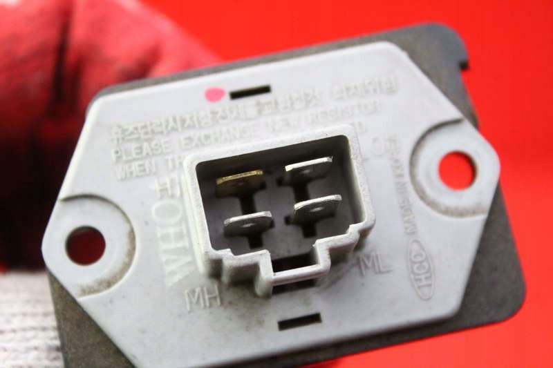 фото №9, Резистор обдув резистор резистор hyundai santa fe 1 i 00-04