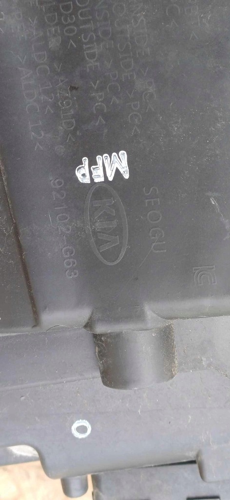 фото №10, Лампа правая фара правый led kia picanto 3 iii 92102-g63