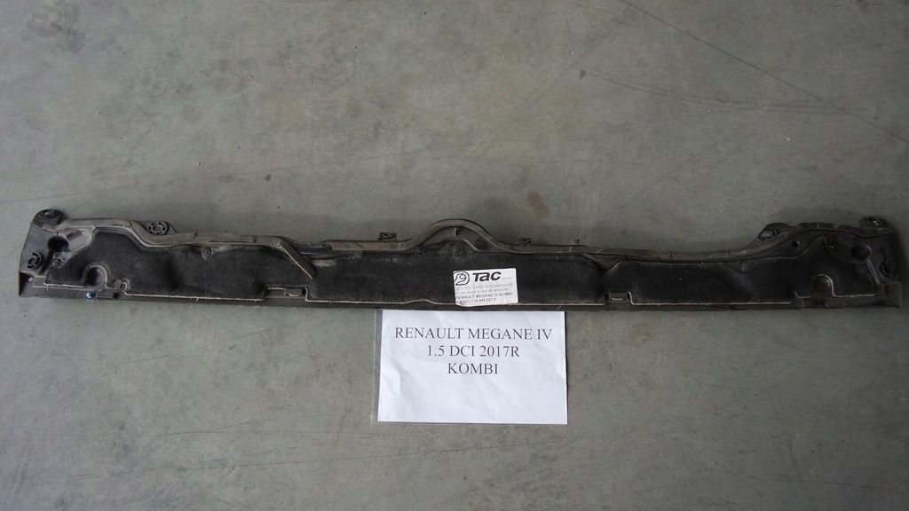 фото №1, Жабо нижние renault megane iv 668107619r
